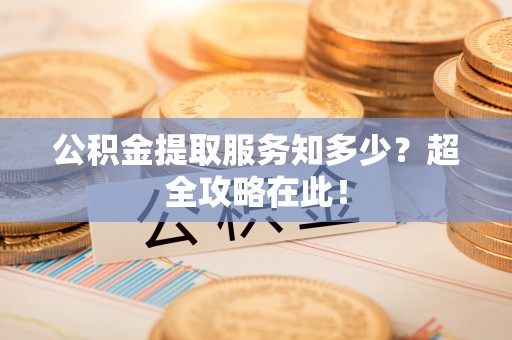 白水公积金提取服务知多少？超全攻略在此！